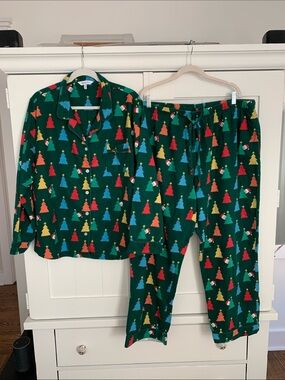 The Company Store Cotton Flannel Christmas Pajamas - Size XXL